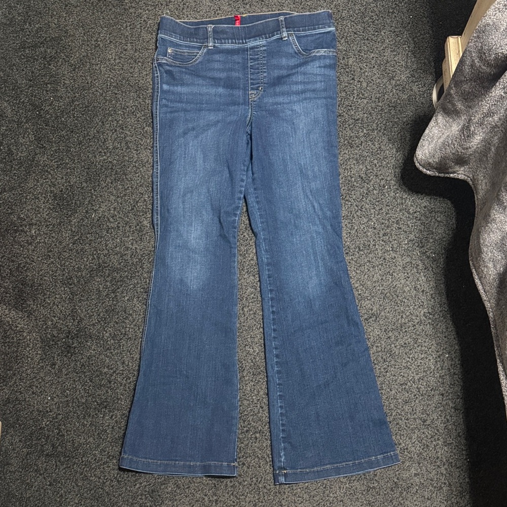 Spanx Pull On Flare Jeans